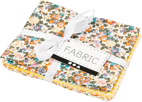 Creativ company patchwork stof geel 45x55cm, 4st.