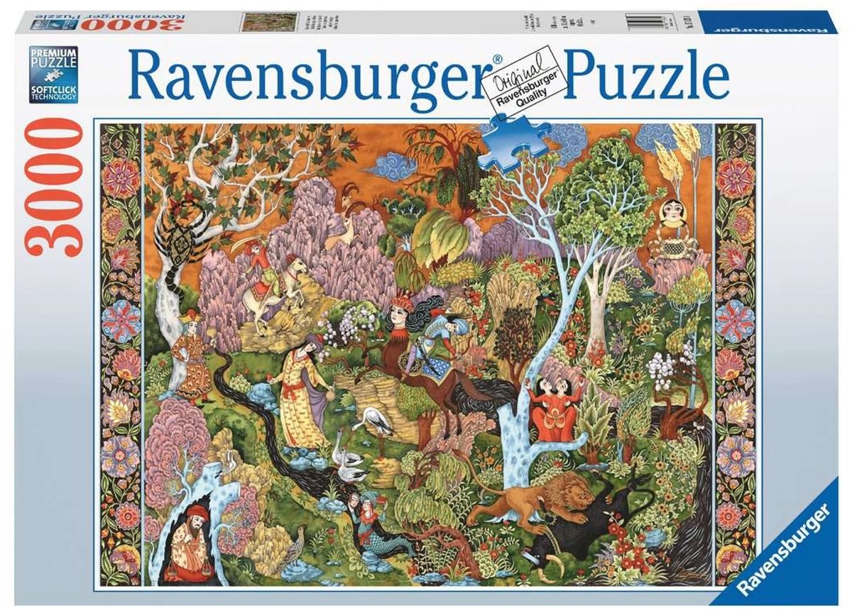 Ravensburger puzzel eeuwige tuin van de zon - legpuzzel - 3000 stukjes