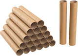 Colorations knutselrollen gerecycled karton 24 stuks extra lang.