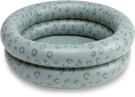 Swim essentials - zwembad - ø60 cm - groen - luipaardprint - baby