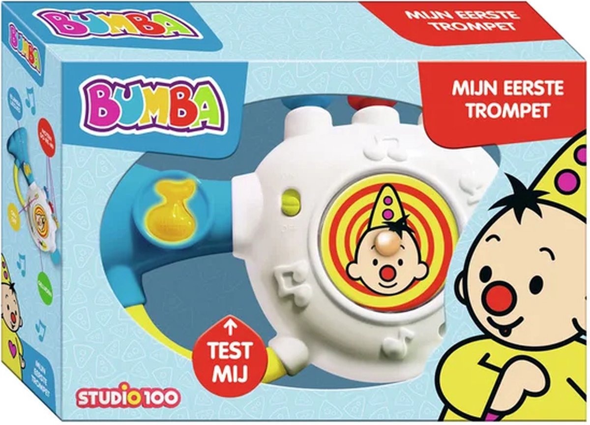 Bumba speelgoedinstrument - mijn eerste trompet - incl. batterijen