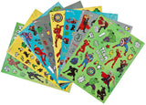 Undercover stickerboek avengers met 8 vellen
