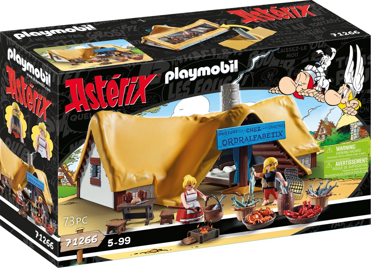 Playmobil astérix: de hut van hoefnix - 71266