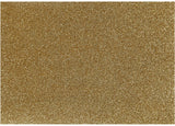 Creativ company opstrijkfolie glitter goud, a5