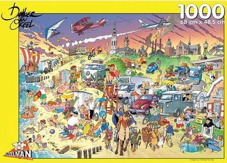 Puzzelman puzzel - strand - danker jan (1000)