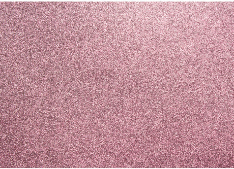 Kangaro glitterkarton - oud roze - 50x70cm - pak ã 10 vel - k-0060k29