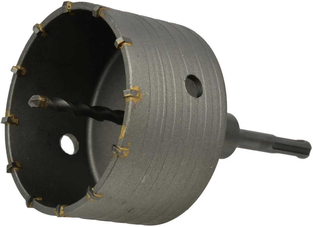 Geko holle hamerboor - 100 mm - sds plus - voor precisiewerk in bouwmaterialen