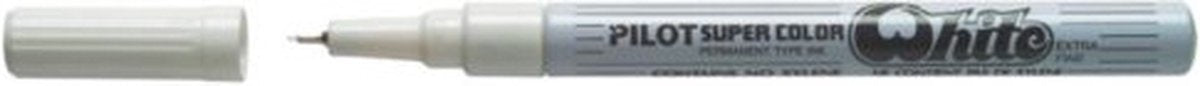 Pilot fineliner super sc-w ef wit | 12 stuks