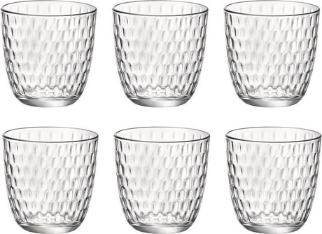 Bormioli rocco waterglazen slot - transparant - 290 ml - 6 stuks