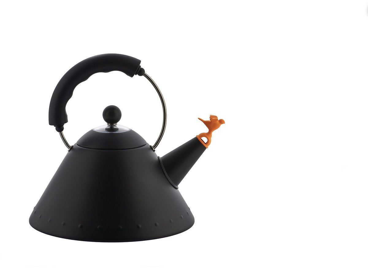 Merkloos sans marque alessi michael graves fluitketel zwart