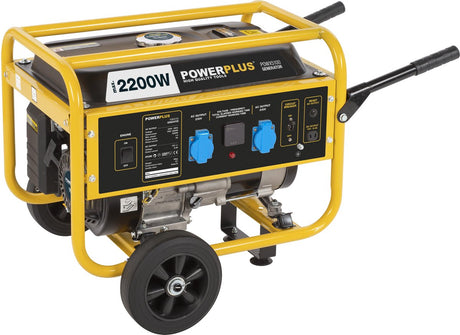 Powerplus powx5100 benzine aggregaat 2200w