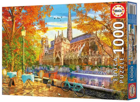 Educa - puzzel - 1000 stukjes - otono notre dame - legpuzzel