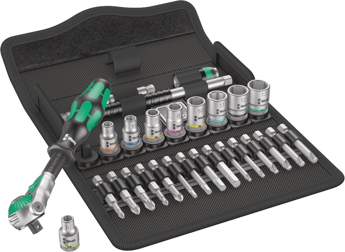 Wera ratel set zyklop speed1 4''