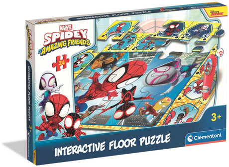 Spider-man interactieve vloerpuzzel spidey - 16686 stukjes
