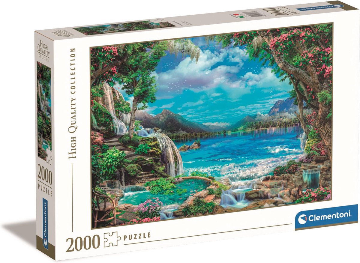 Clementoni legpuzzel paradise on earth, 2000st.