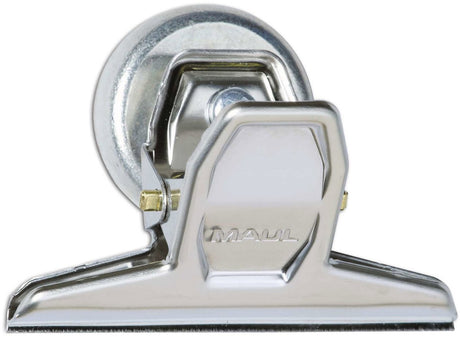 Maul pro papierklem - zilver - metaal - 3 stuks - 5.5 x 7.5 x 5 cm -