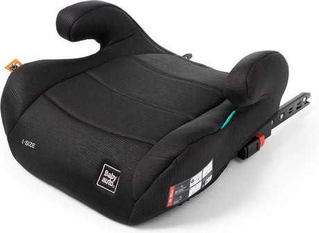 Babyauto nauna - zitverhoger met isofix - stoelverhoger - zitverhoger - autozitje - booster van 7 tot 12 jaar - 22 tot 36 kg - zwart