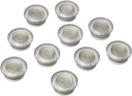 Nobo - glasbordmagneten - 10 stuks - wit