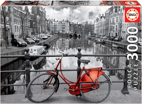 Educa - puzzel - 3000 stuks - amsterdam