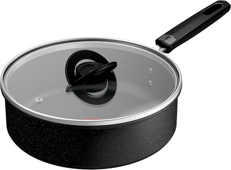 Tefal ultimate - hapjespan - ø24 cm - met deksel - geschikt voor inductie - anti-aanbaklaag - geschikt voor gebruik met metalen spatels