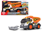 Dickie toys - kiepwagen - vrachtwagen - licht en geluid - vanaf 3 jaar