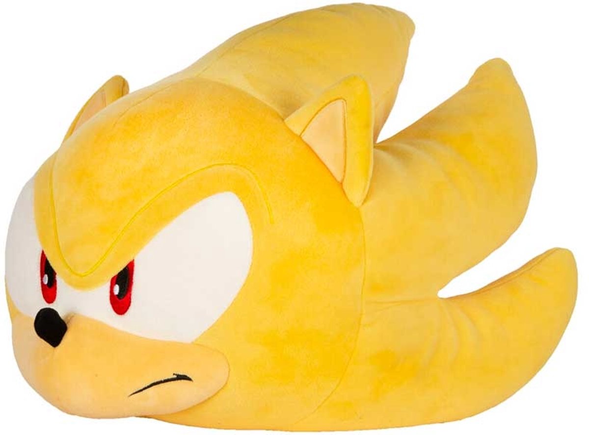 Tomy sonic - the hedgehog mocchi-mocchi mega knuffel figure super sonic 25 cm knuffeles