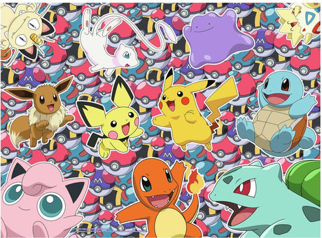 Pokémon ravensburger puzzel pokemon - legpuzzel - 100 xxl stukjes