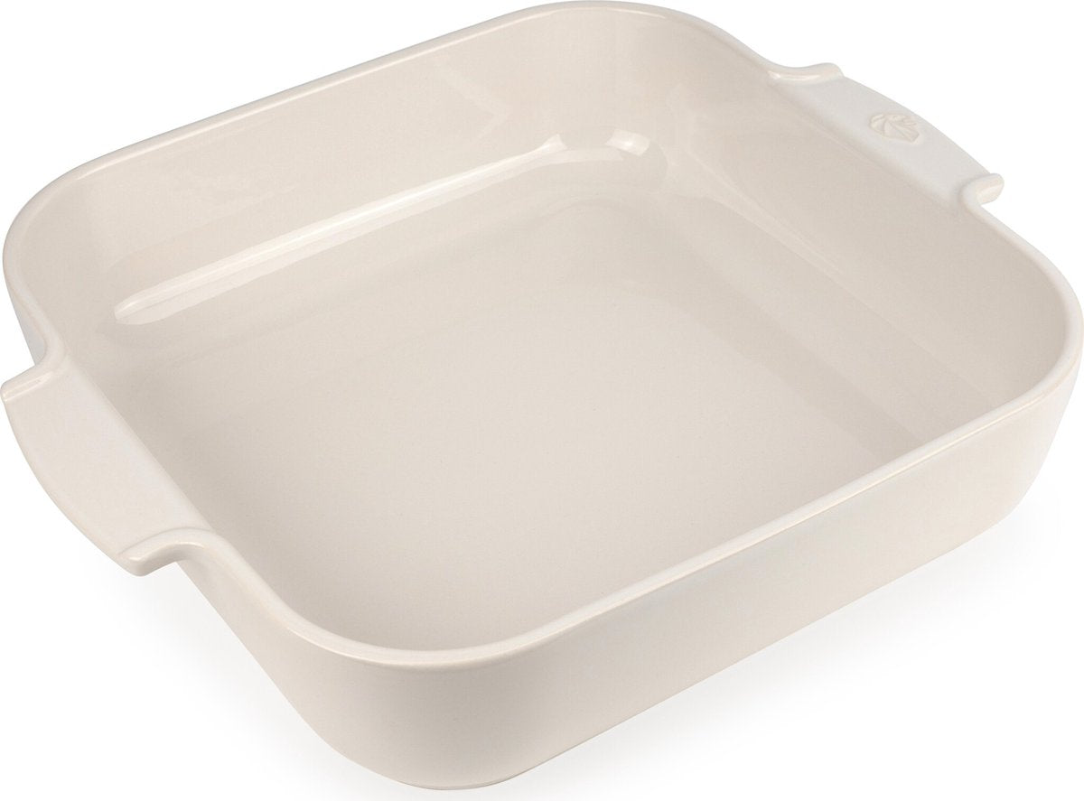 Peugeot appolia ovenschaal 36 cm - ecru - vierkant
