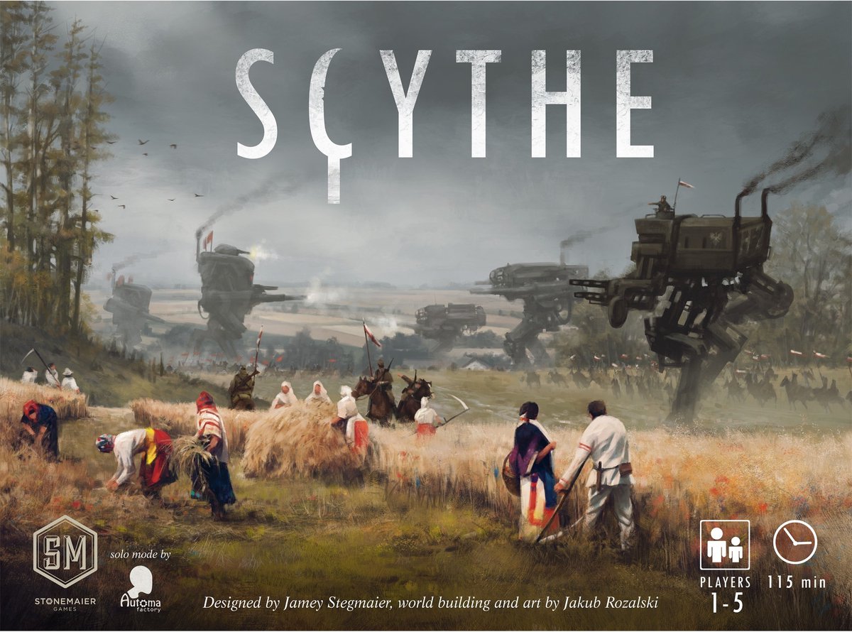 Stonemaier games scythe - bordspel - engelstalig