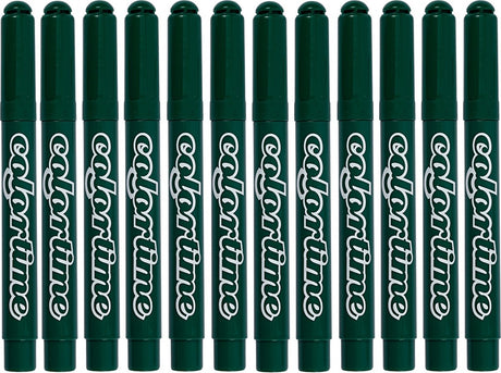 Colortime groene jumbo stiften, 12st.