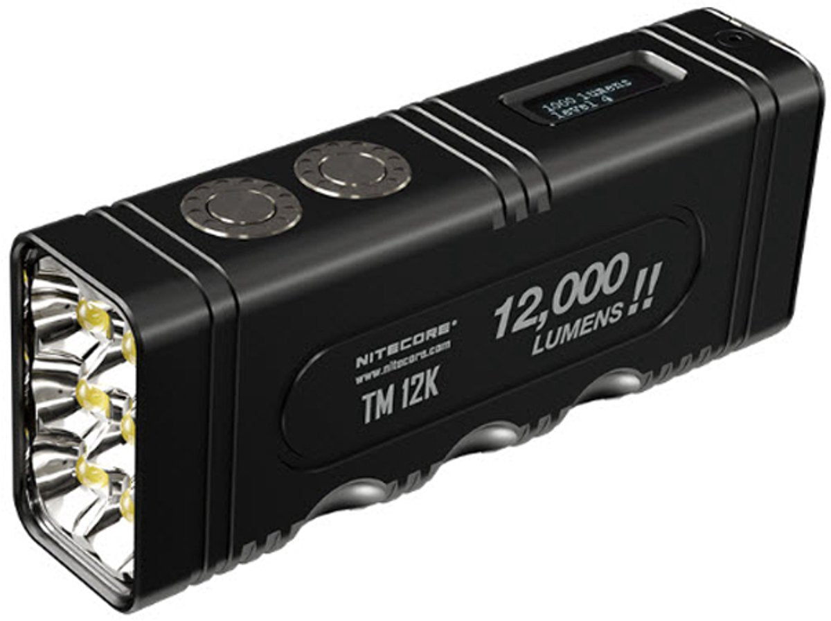 Nitecore tm12k zaklamp oplaadbaar