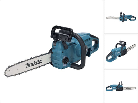 Makita duc357zx2 18 volt accu lxt kettingzaag 35 cm zwaard brushless geleverd zonder accus en lader