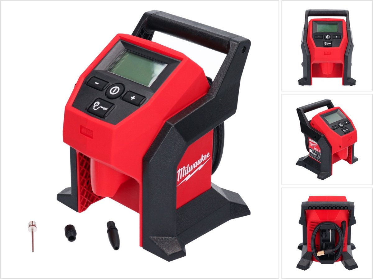 Milwaukee m12 bi-0 li-ion accu subcompacte luchtpomp - body