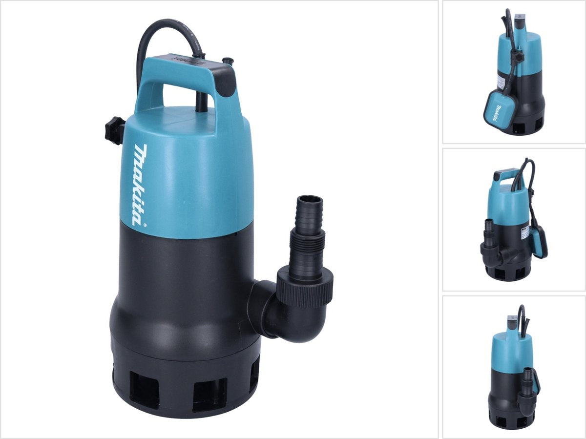 Makita pf0410 dompelpomp voor helder vuil water 8.400 l u 400 w