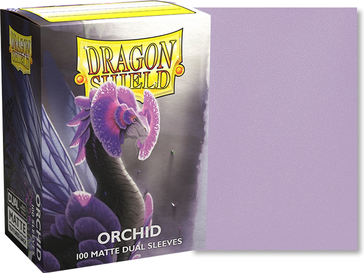 Dragonshield dragon shield – matte dual sleeves orchid 100x
