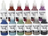 Creativ company http: www.cchobby.nl glitterlijm-diverse-kleuren-12x25-ml-1-doos