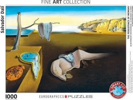 Eurographics - de volharding der herinnering [la persistencia de la memoria] - salvador dali - 1000 stukjes 68×48cm (b×h) - fine art legpuzzel