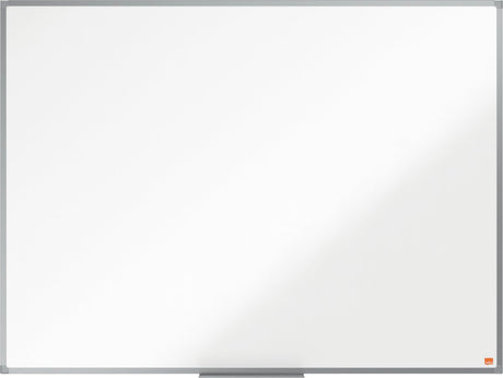 Nobo essence magnetisch emaille whiteboard met pennengoot - 1200x900mm - ideaal voor kantoor -wit