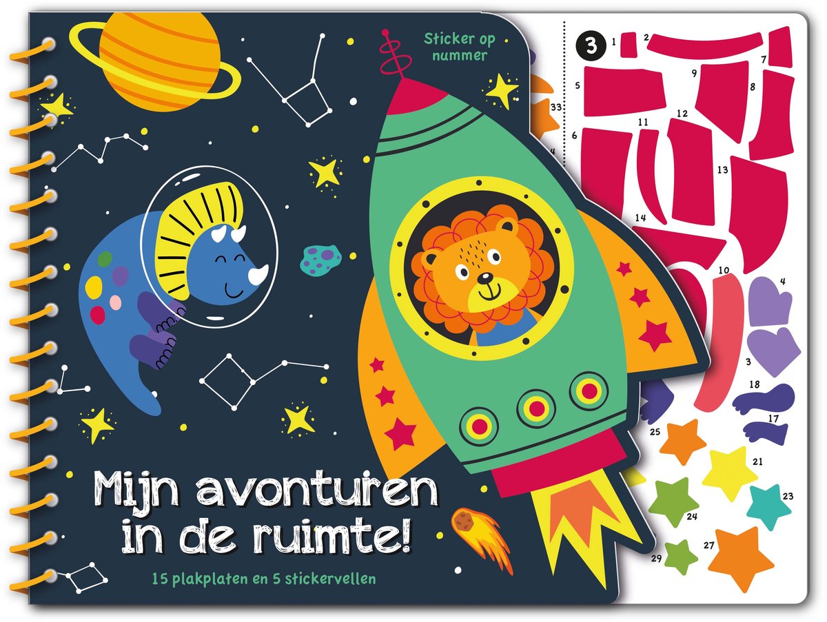 Interstat stickerboek - mijn avonturen in de ruimte