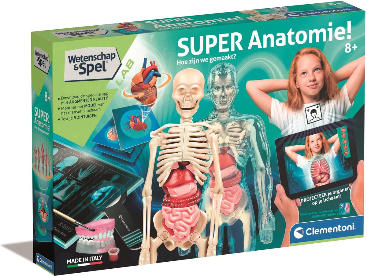 Clementoni wetenschap en spel - super anatomie