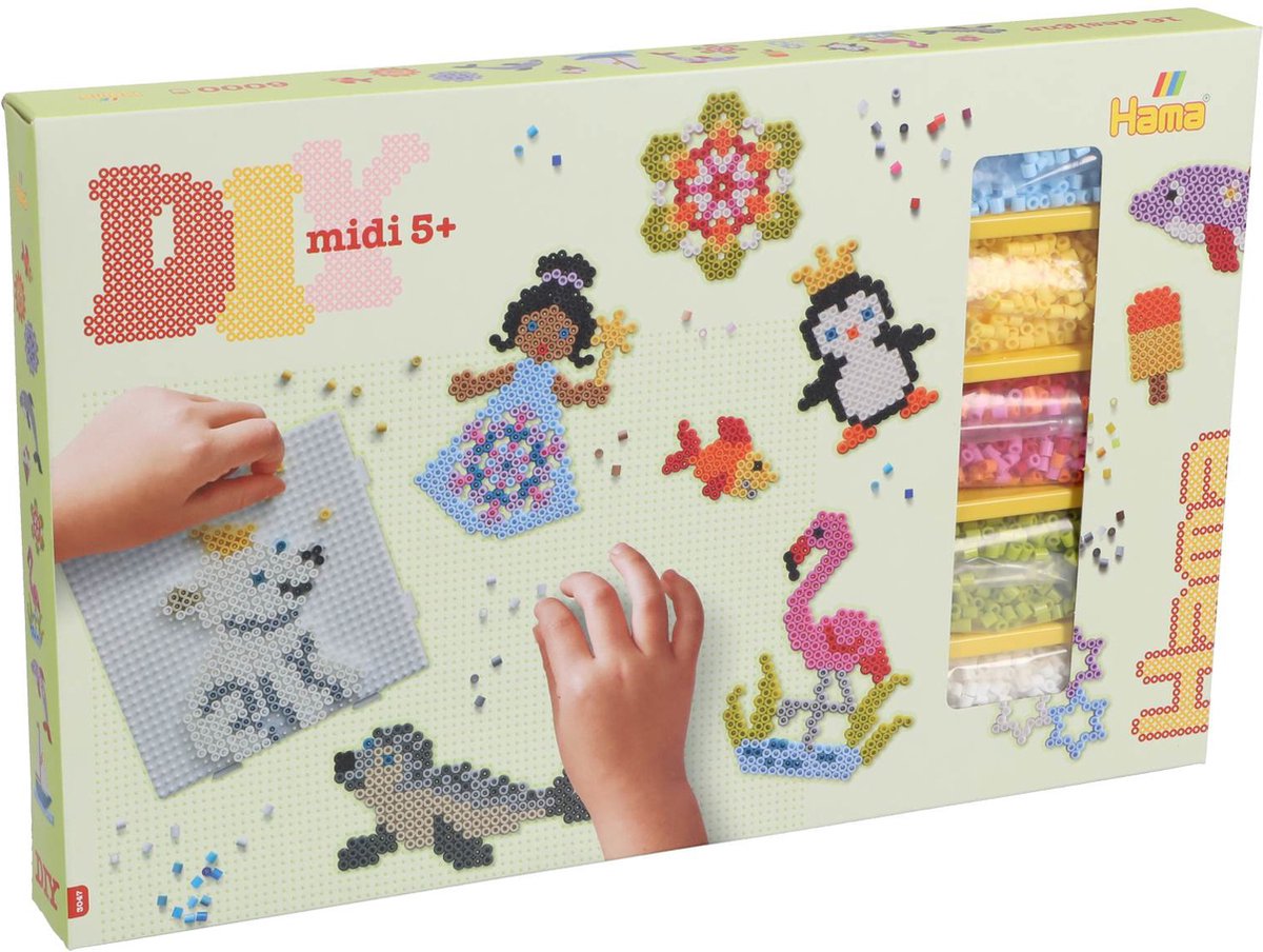 Hama stijkkralen 6000 stuks mega gift box