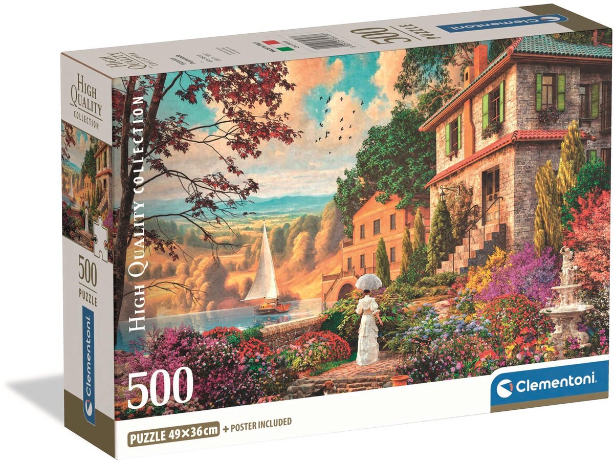Clementoni pzl 500 hqc victorian promenade 2026 compact.