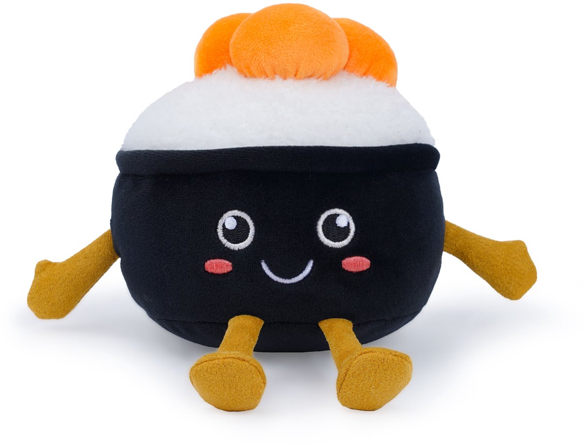 Besitos squishies - rode krab sushi - 20cm - knuffel