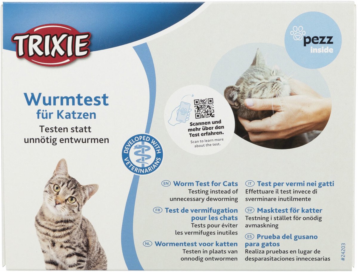 Trixie - wormentest voor katten