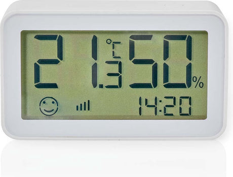 Nedis smartlife klimaatsensor - zigbee 3.0 - batterij gevoed - android ios - wit