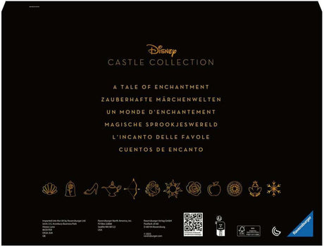 Ravensburger puzzel aurora - disney kasteel 9 - 1000 stukjes