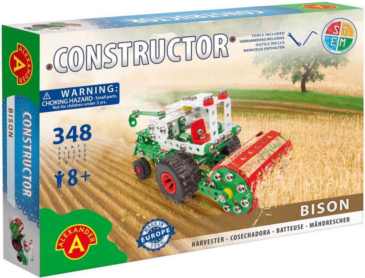 Alexander toys constructor - bison (combineer harv.) - 348st