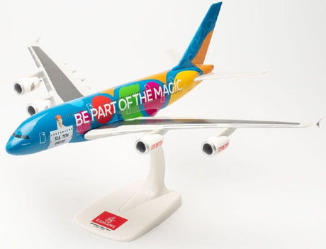 Herpa airbus a380-800 emirates destination dubai schaal 1:250