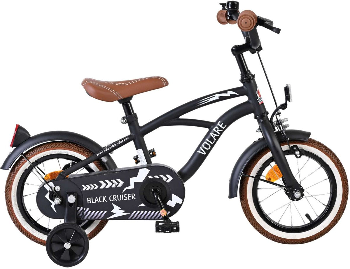 Yipeeh 12 fiets black cruiser 21201