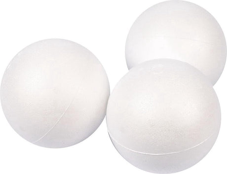 Creativ company piepschuim ballen wit 10cm, 25 stuks